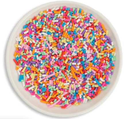 Aplique Confete Granulado Colorido 10gr