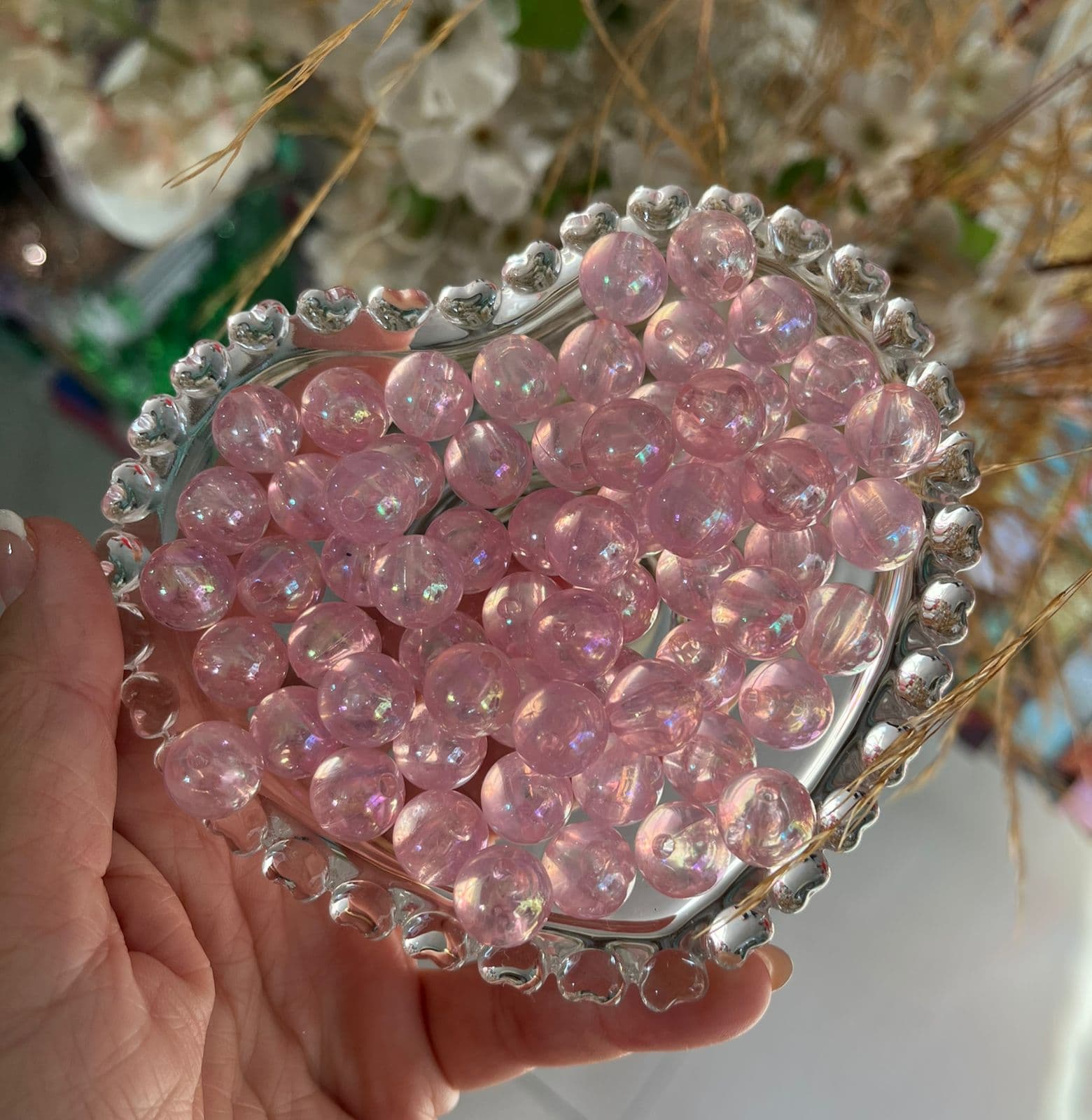 Pérola bolha de sabão 10mm (10gr)
