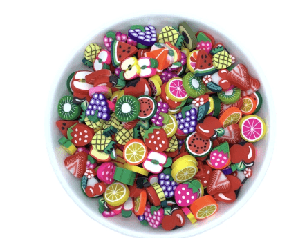 Aplique Mini Frutas (10gr)
